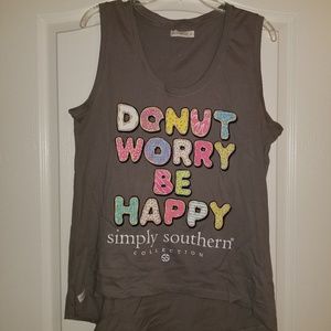 Simply Southern Donut Worry Tank